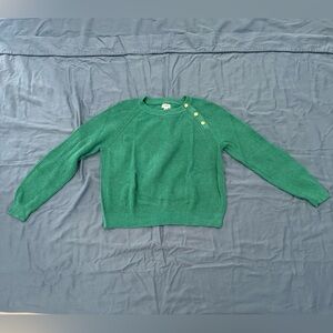 J.Crew Factory green sweater medium